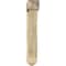 Ekena Millwork Traditional Arts and Crafts Rough Sawn Bracket w/ Offset Brace, Douglas Fir, 8"W x 42"D x 48"H BKT0806X42X48TRA03RDF - alternate 2